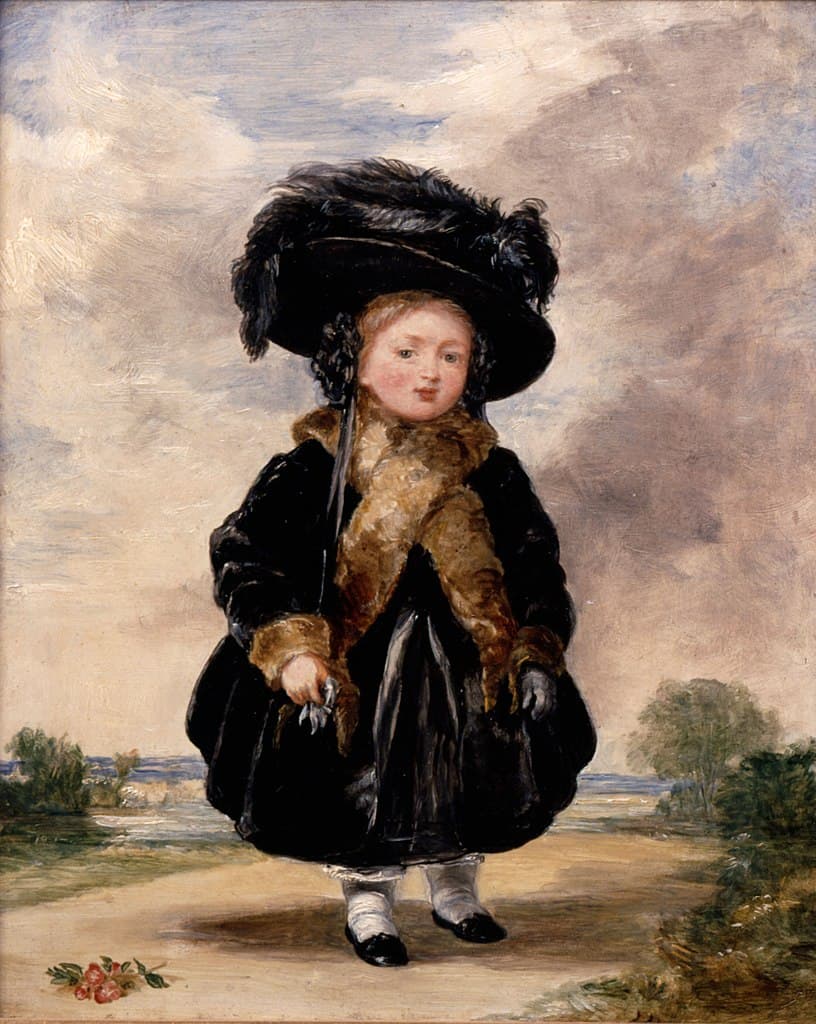Queen Victoria aged 4