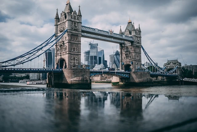 Famous Bridges in London, UK