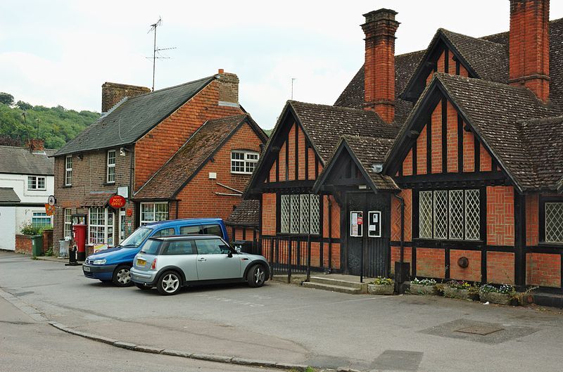Aldbury village in Hertfordshire
